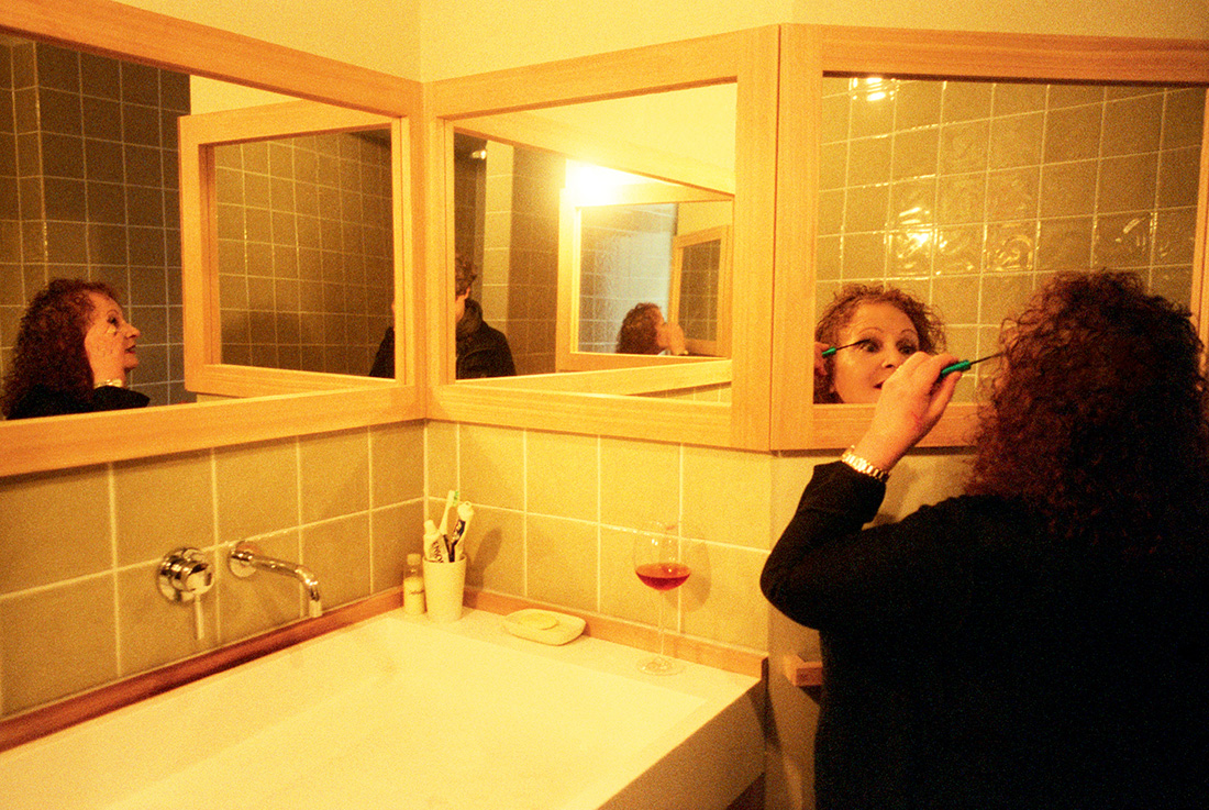 Nan Golin in her Bathroom